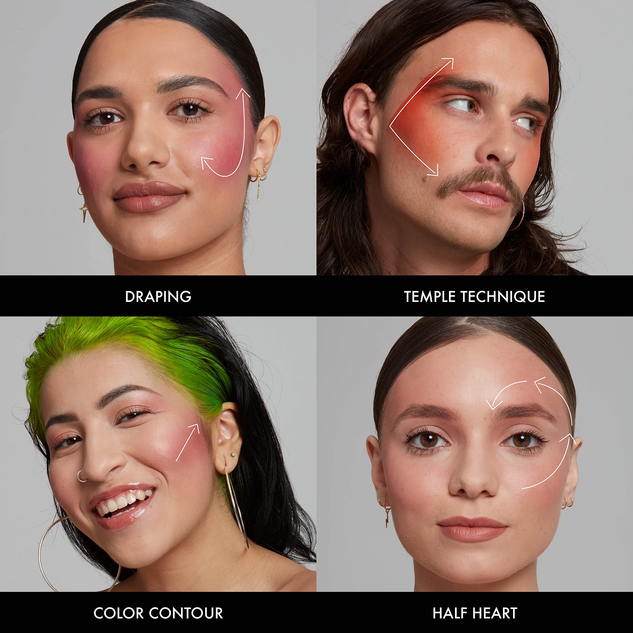  NYX Sweet Cheeks se integra con otros productos de rostro
