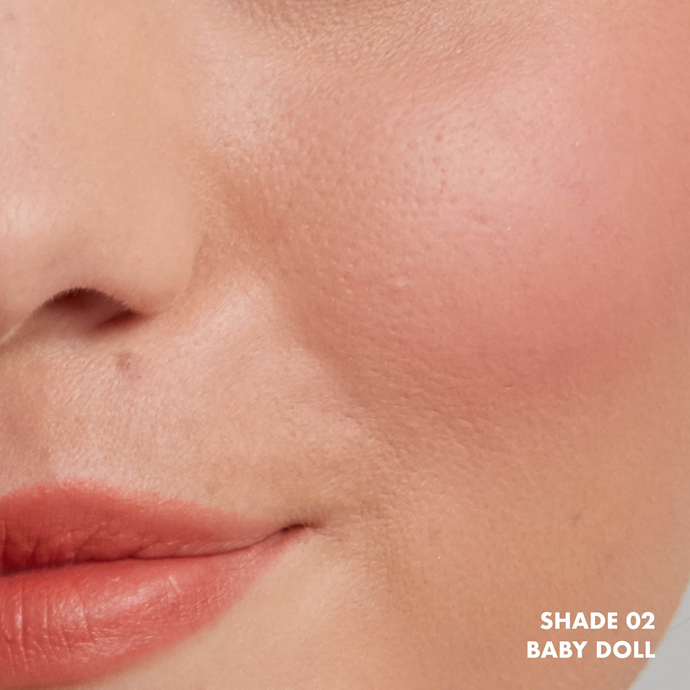 NYX Sweet Cheeks Baby Doll, construido en capas suaves para mayor intensidad