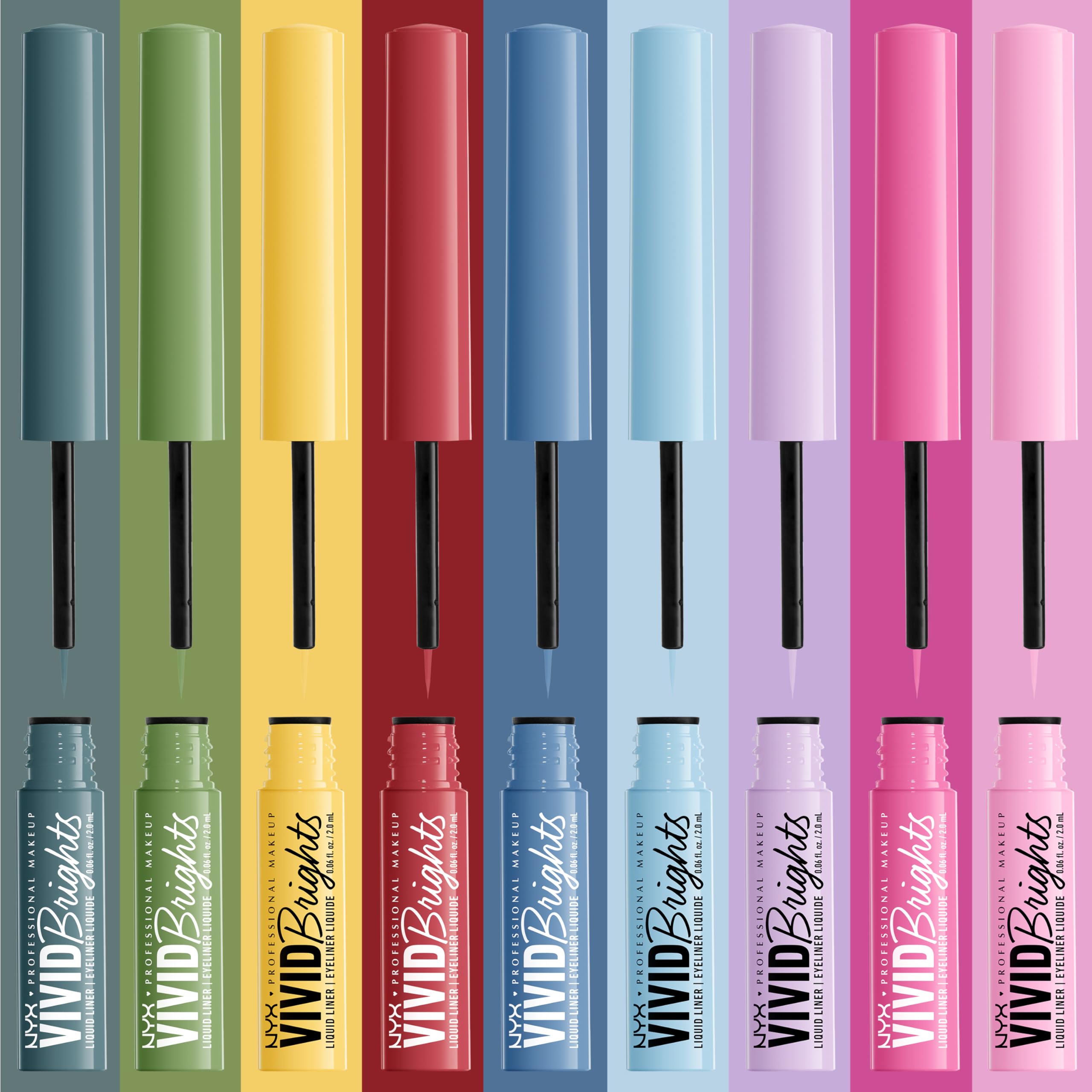 NYX Vivid Brights Blue Thang: resistente a manchas y transferencias.