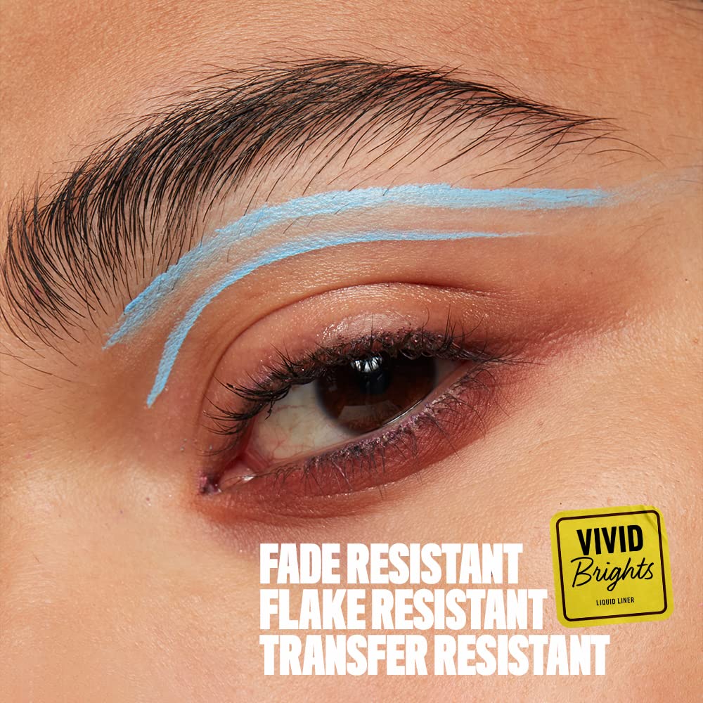 NYX Vivid Brights Blue Thang: punta extra fina para alas precisas.