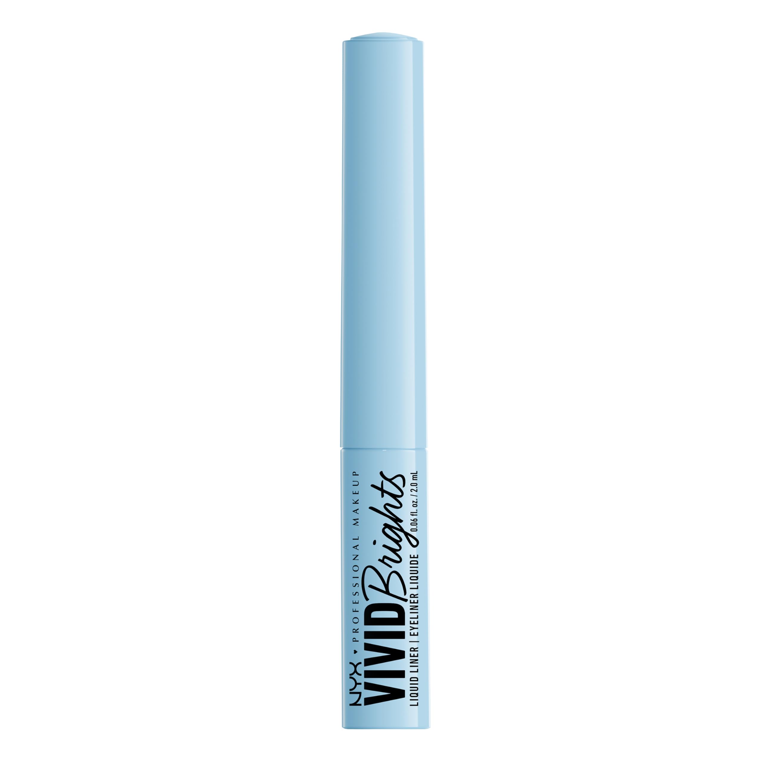 NYX Vivid Brights Blue Thang: aplicación suave que no tira de la piel.