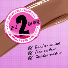 NYX PROFESSIONAL MAKEUP Zero to Brow: muestra tono Auburn para seleccionar acabado.