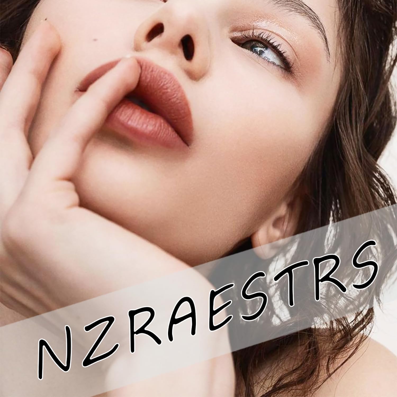 NZRAESTRS set de uñas postizas con lima y adhesivos incluidos