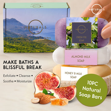 O NATURALS jabón lavanda exfoliante: aroma floral y exfoliación suave.
