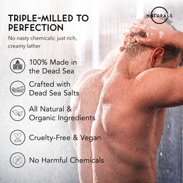 O NATURALS jabón vegano sin crueldad: cuidado responsable para toda la familia.