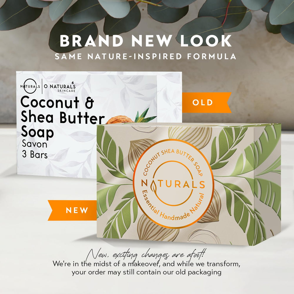 Barra coco-karité O Naturals, piel suave al instante.
