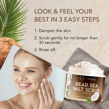 O NATURALS piel suave y luminosa tras exfoliación suave.