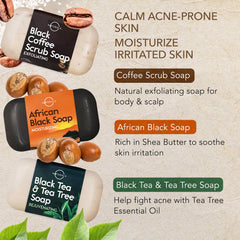 O NATURALS Café exfoliant – stimule la microcirculation et révèle un grain de peau lisse.