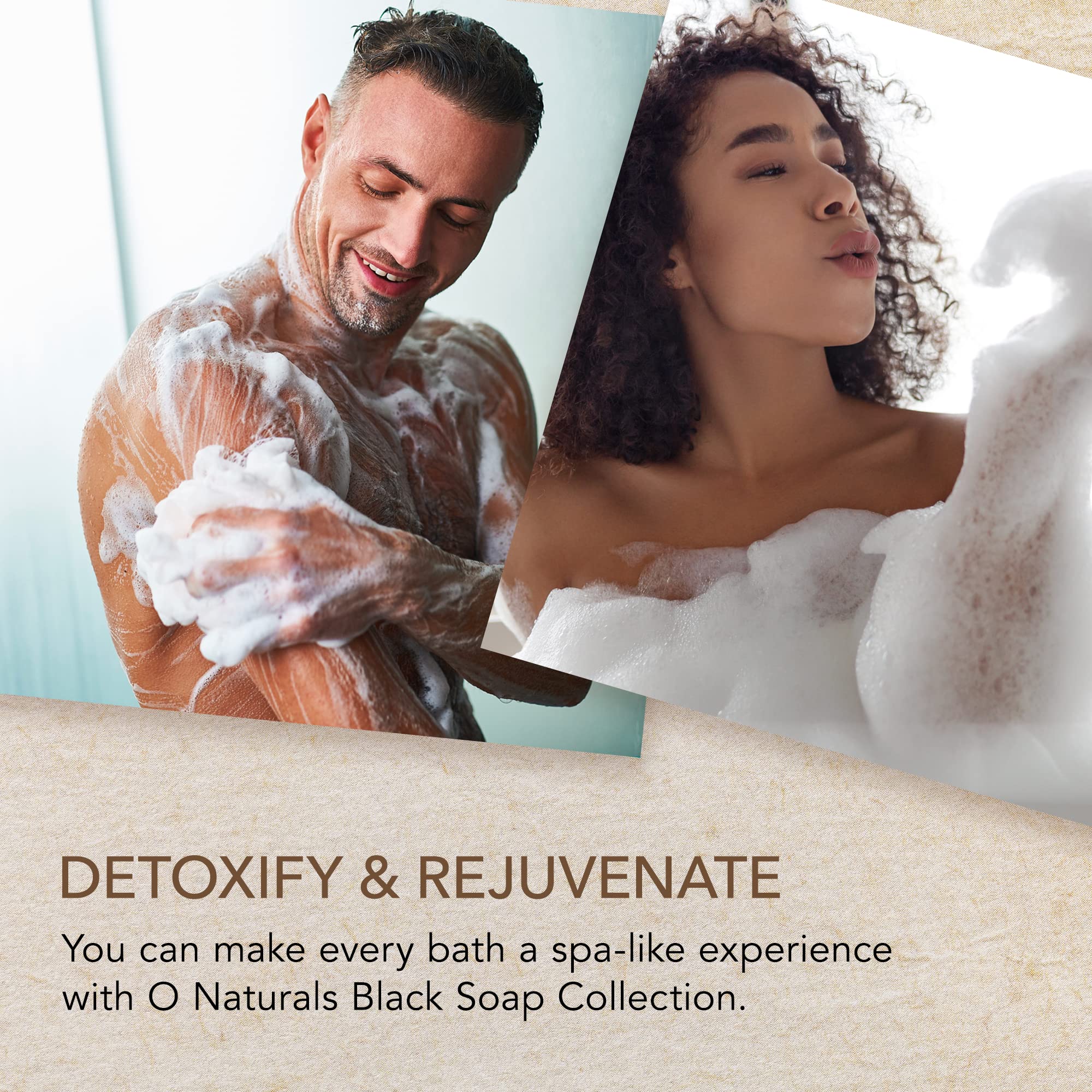 O NATURALS Sel de mer Morte – purifiant, convient aux peaux sensibles et mixtes.