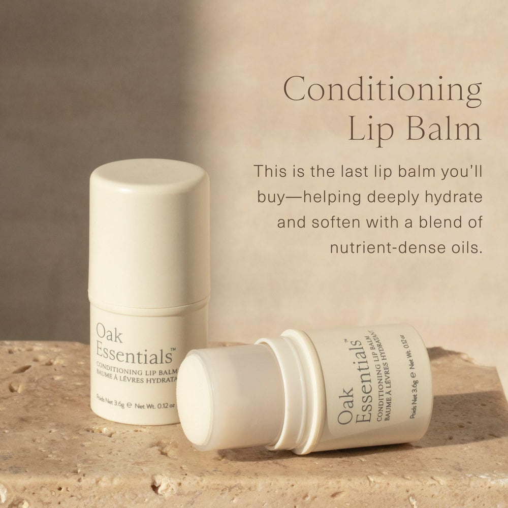 Oak Essentials bálsamo labial hidratación prolongada con manteca de karité.