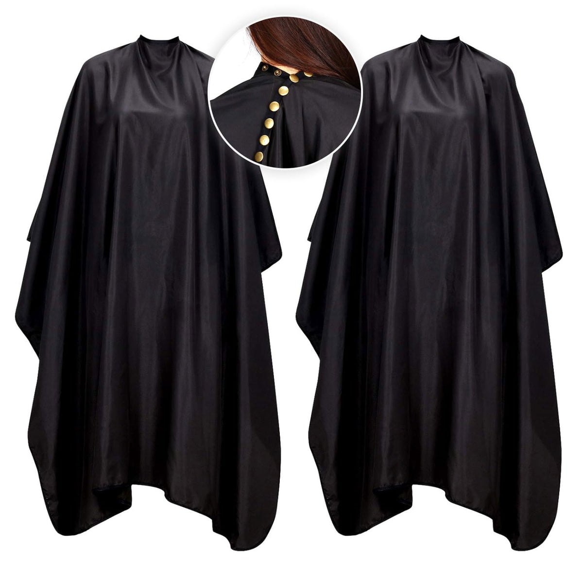 Oak Leaf capa de peluquería con cobertura total frontal y trasera.