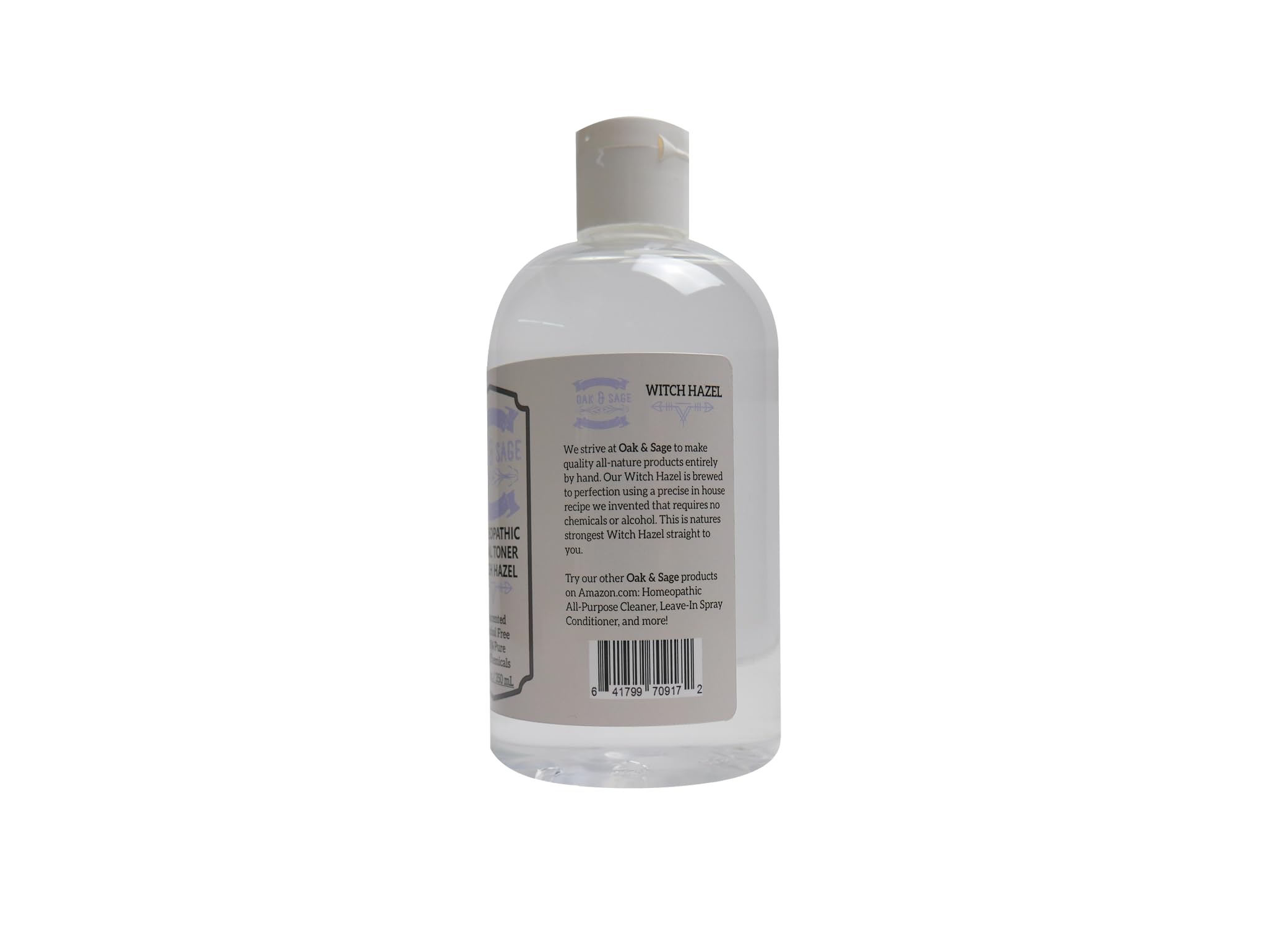 Aplicación diaria del tonico Oak & Sage para refrescar la piel.