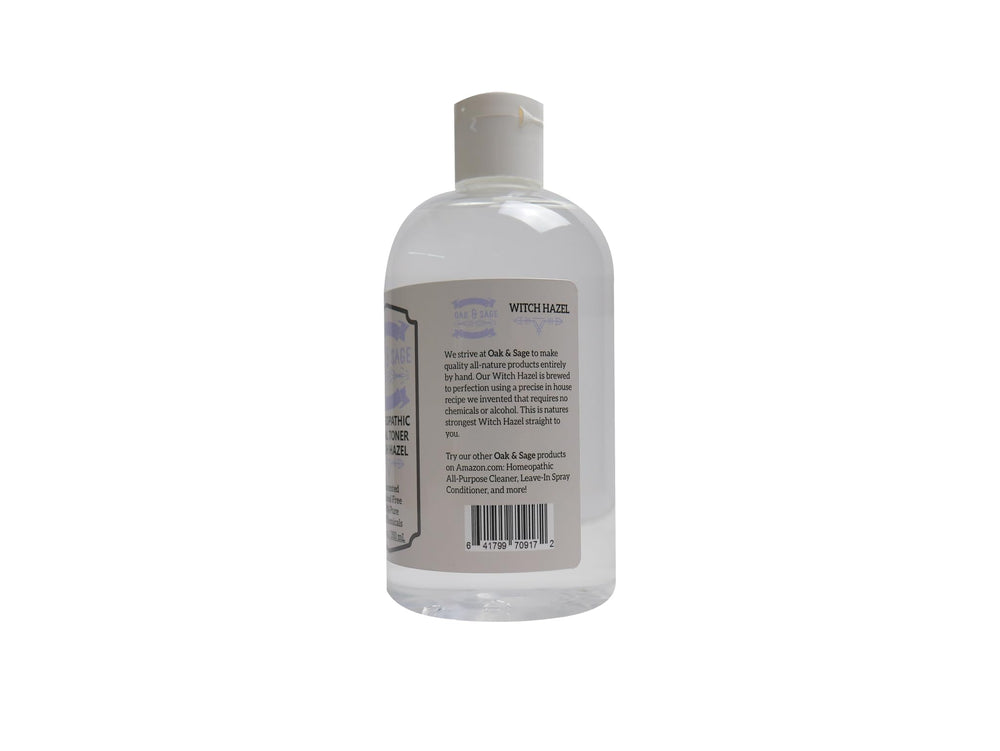 Aplicación diaria del tonico Oak & Sage para refrescar la piel.