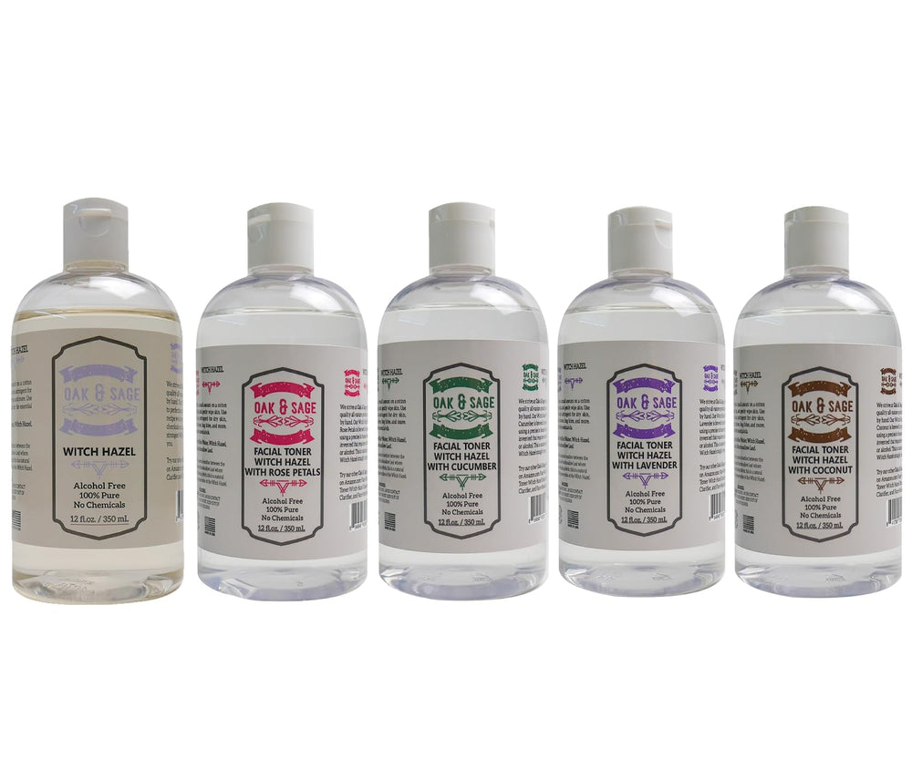 Envase limpio de Oak & Sage que mantiene la pureza de la fórmula.