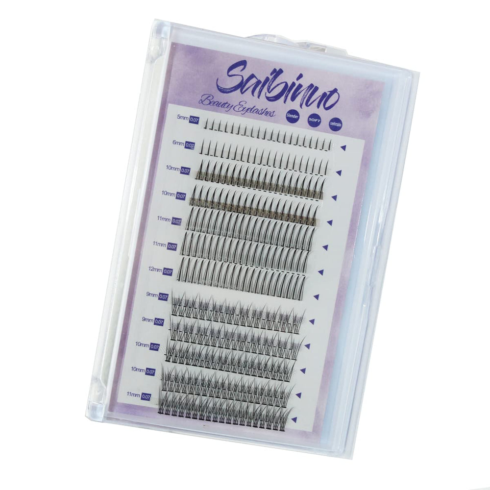 OAWLY Saibinuo, pestañas con rizo C para un look natural y cómodo.