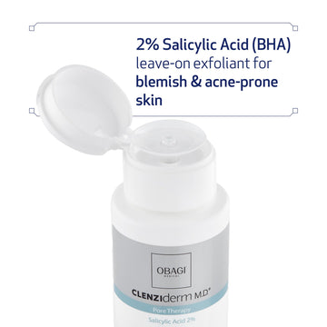 Obagi CLENZIderm M.D. Toner exfoliante con BHA para poros desobstruidos.