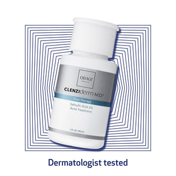 Obagi CLENZIderm M.D. Toner en formato 5 oz, práctico para uso diario.