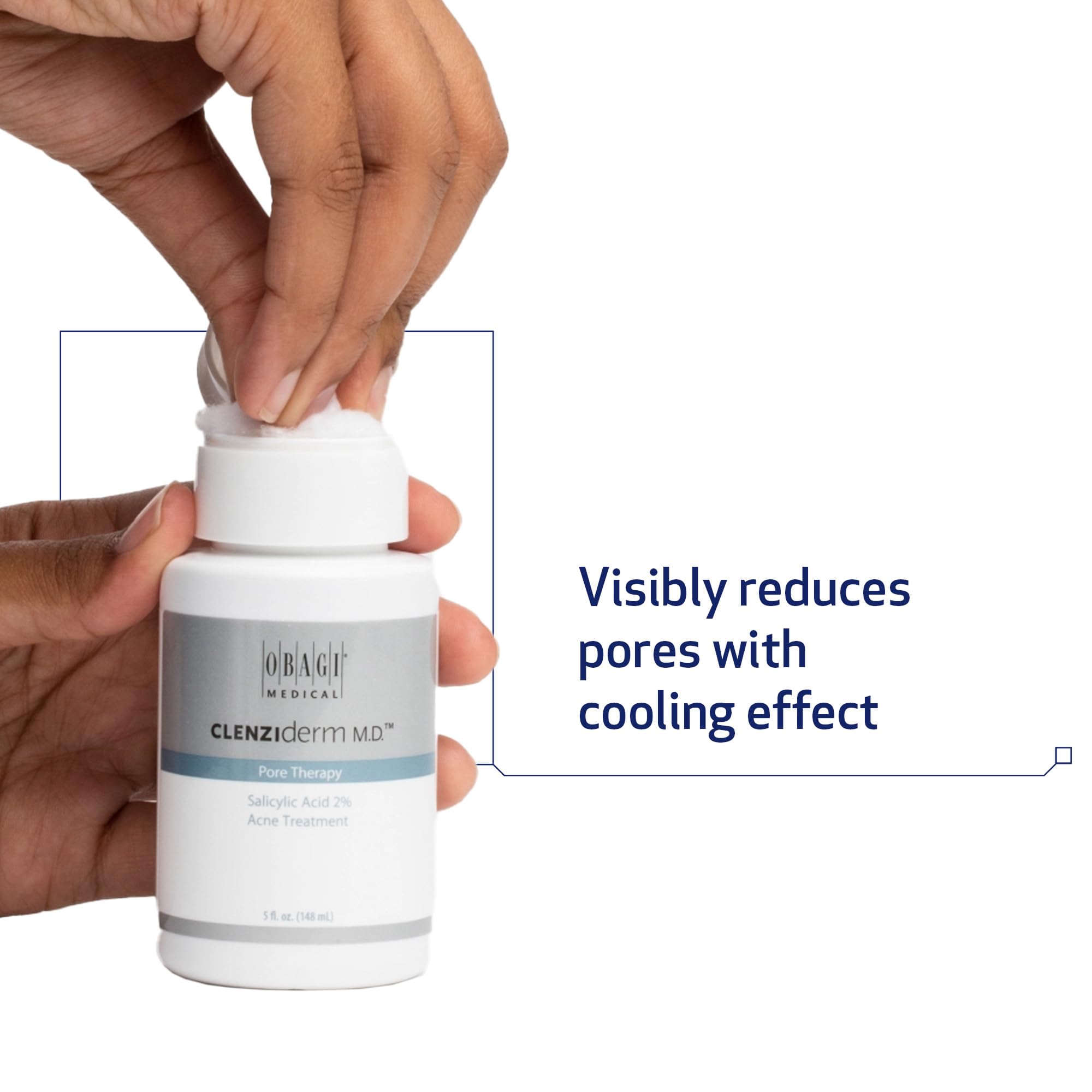 Obagi CLENZIderm M.D. Toner, claridad de la piel y aspecto más uniforme.
