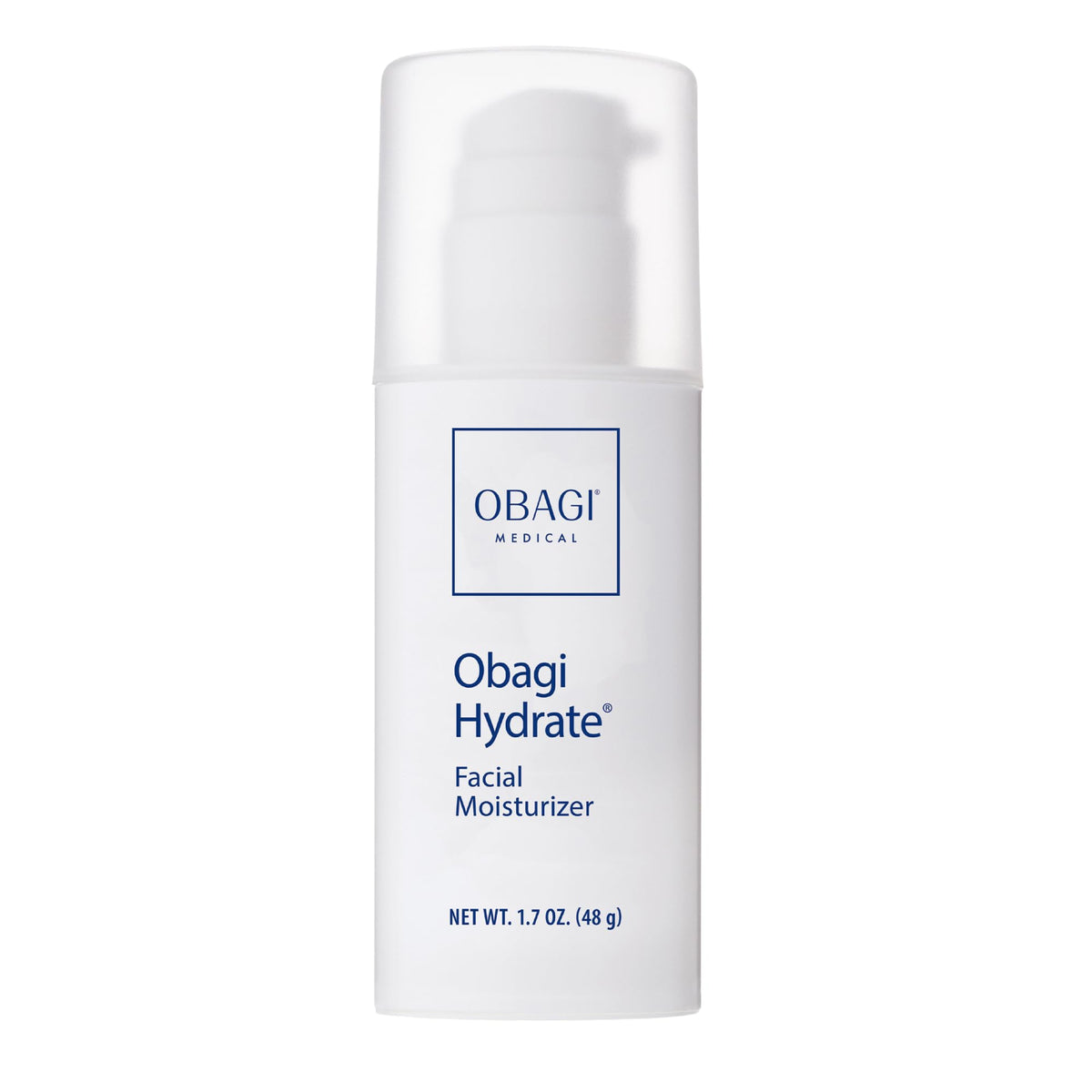 Obagi Hydrate – bouteille du produit avec hydratation durable tout au long de la journée