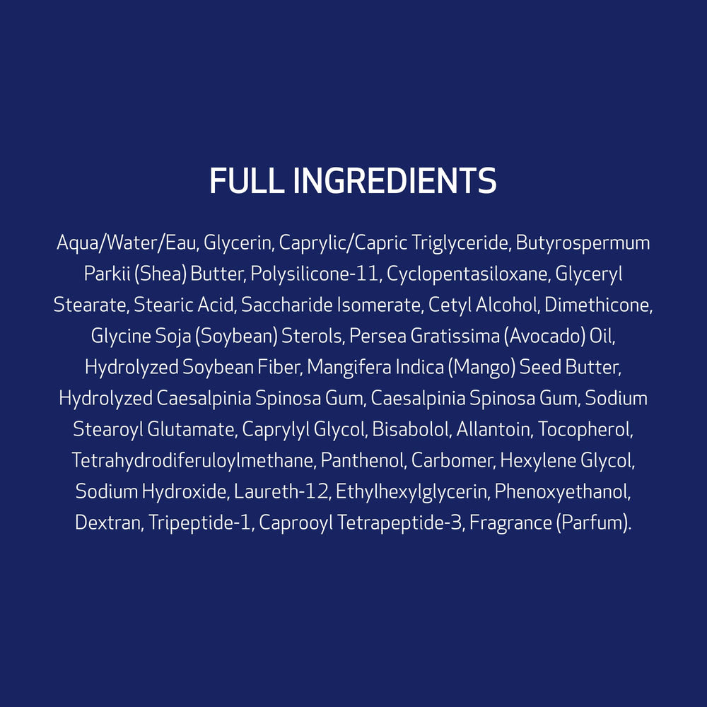 Obagi Hydrate Luxe, textura cremosa de noche con sensación de lujo al aplicar.