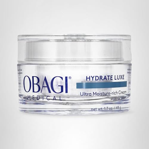Obagi Hydrate Luxe, adecuada para rutina nocturna en piel sensible y seca.