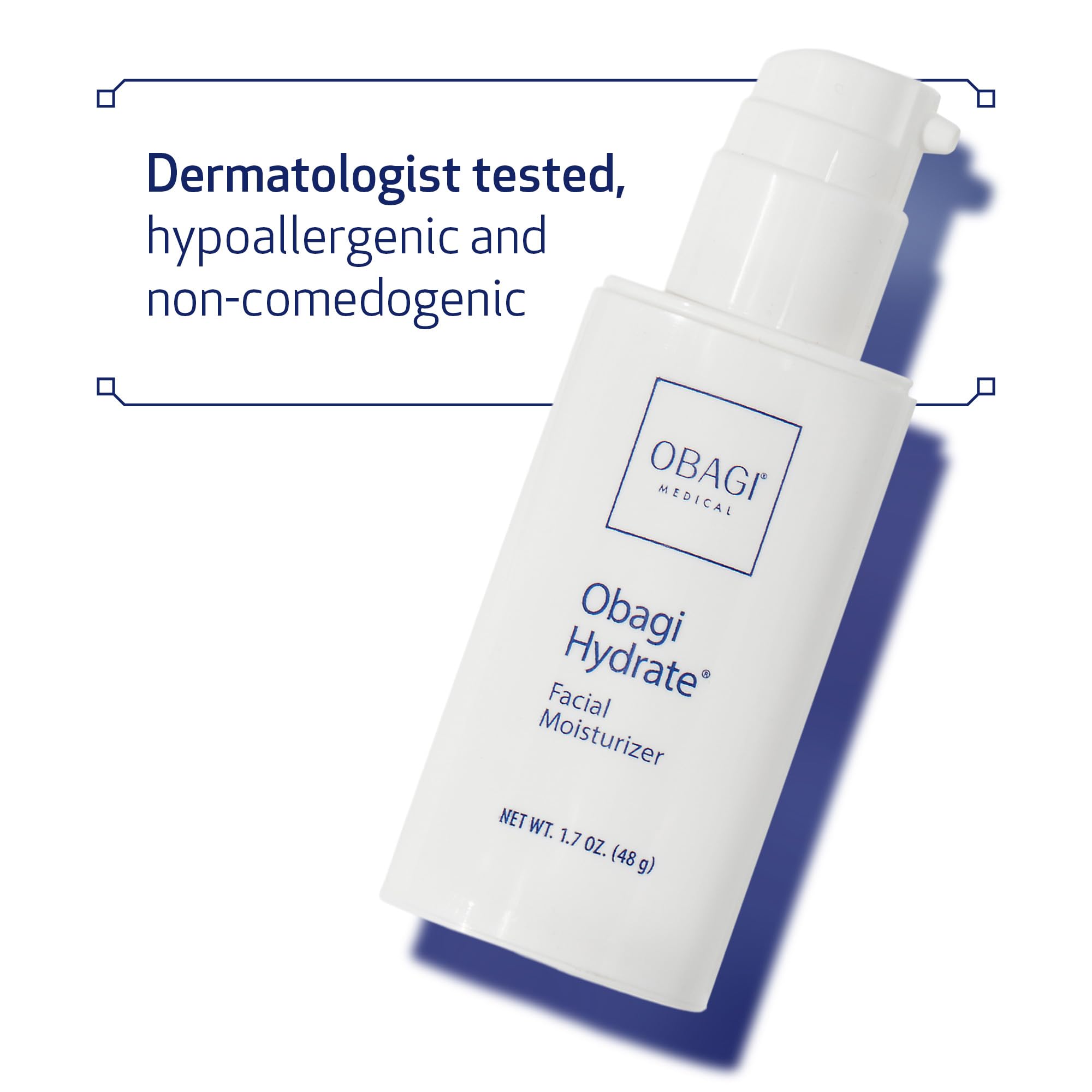 Obagi Hydrate: manteca de karité para hidratación profunda.
