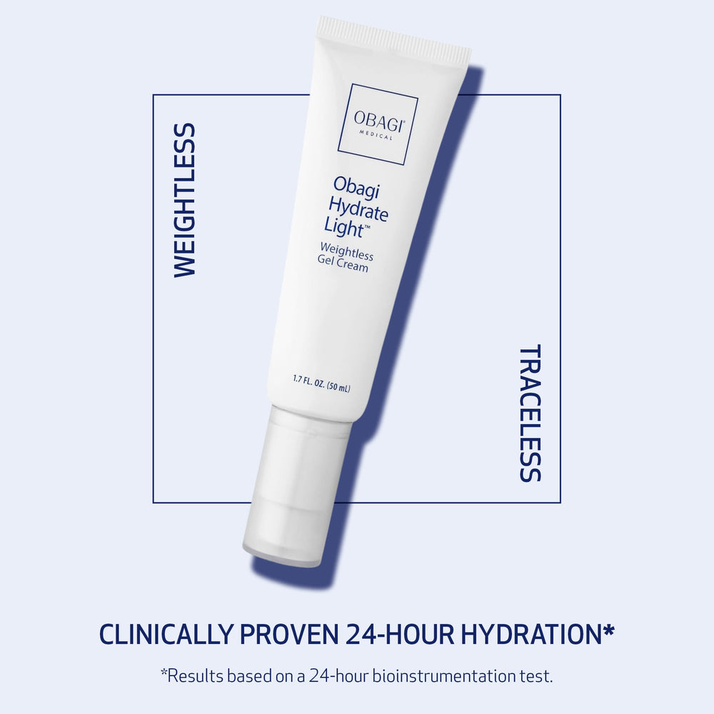 Obagi Hydrate – texture gel légère s absorbe rapidement et laisse la peau respirer.