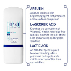 Obagi Nu-Derm Clear Fx con ácido láctico exfoliante suave