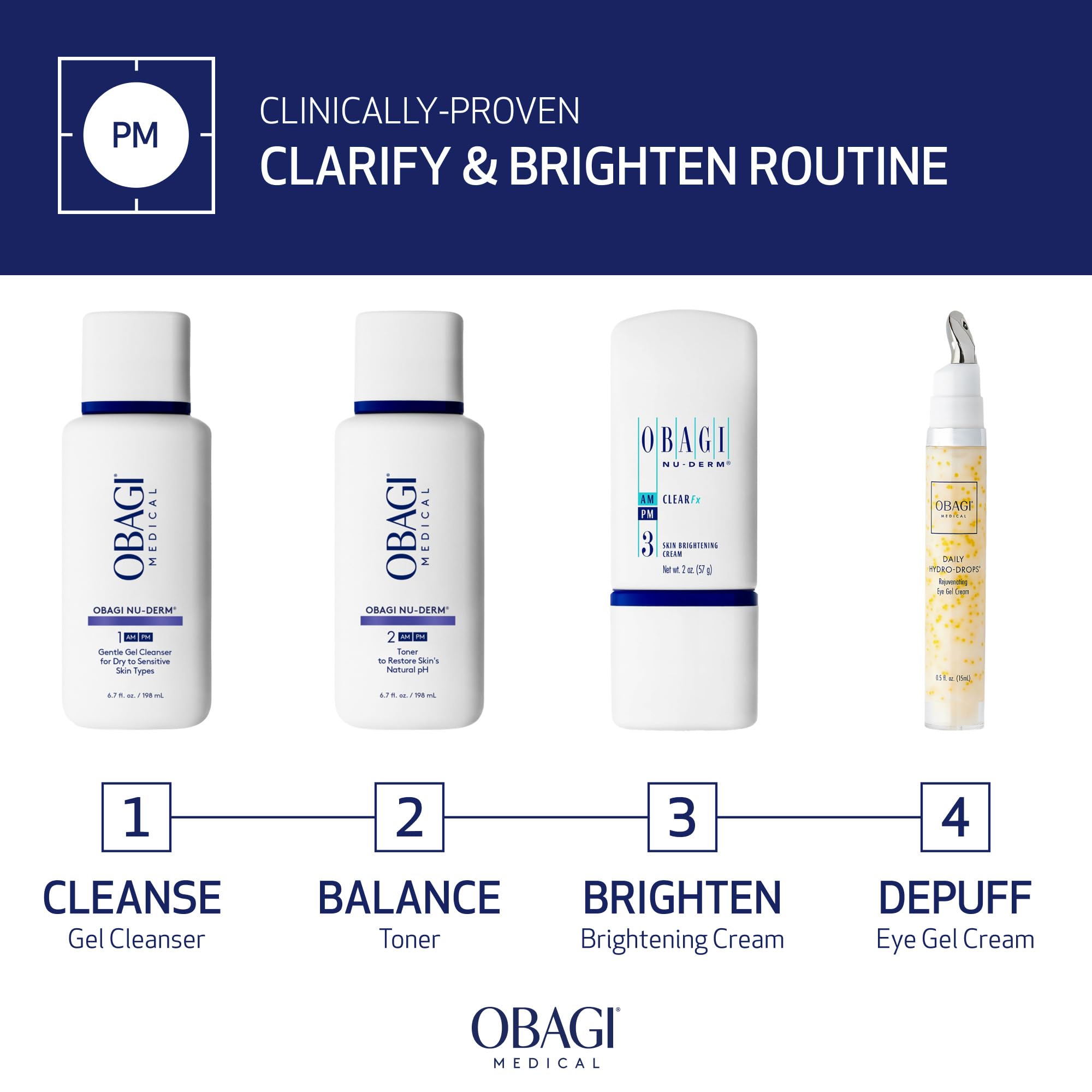 Obagi Nu-Derm Clear Fx textura cremosa para aplicación diaria