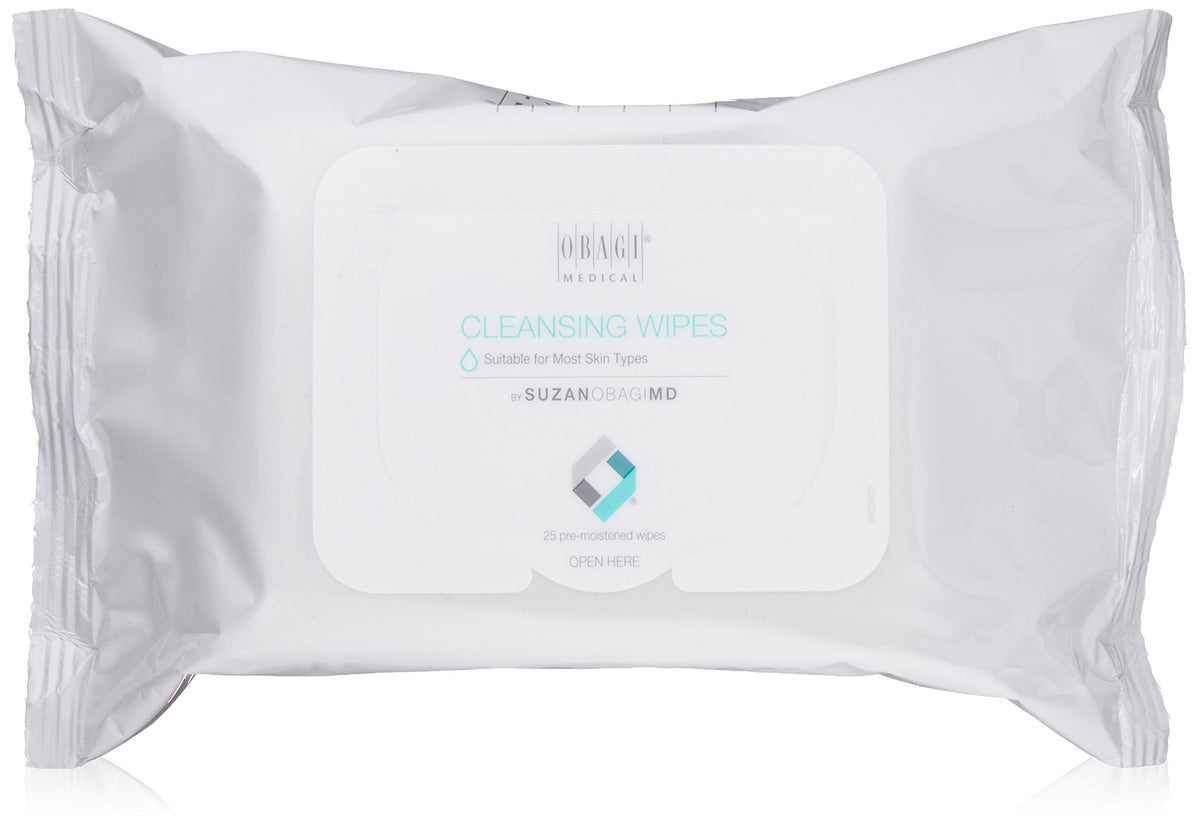 Lingettes Obagi Medical On the Go dans l’étui pratique pour un démaquillage rapide.