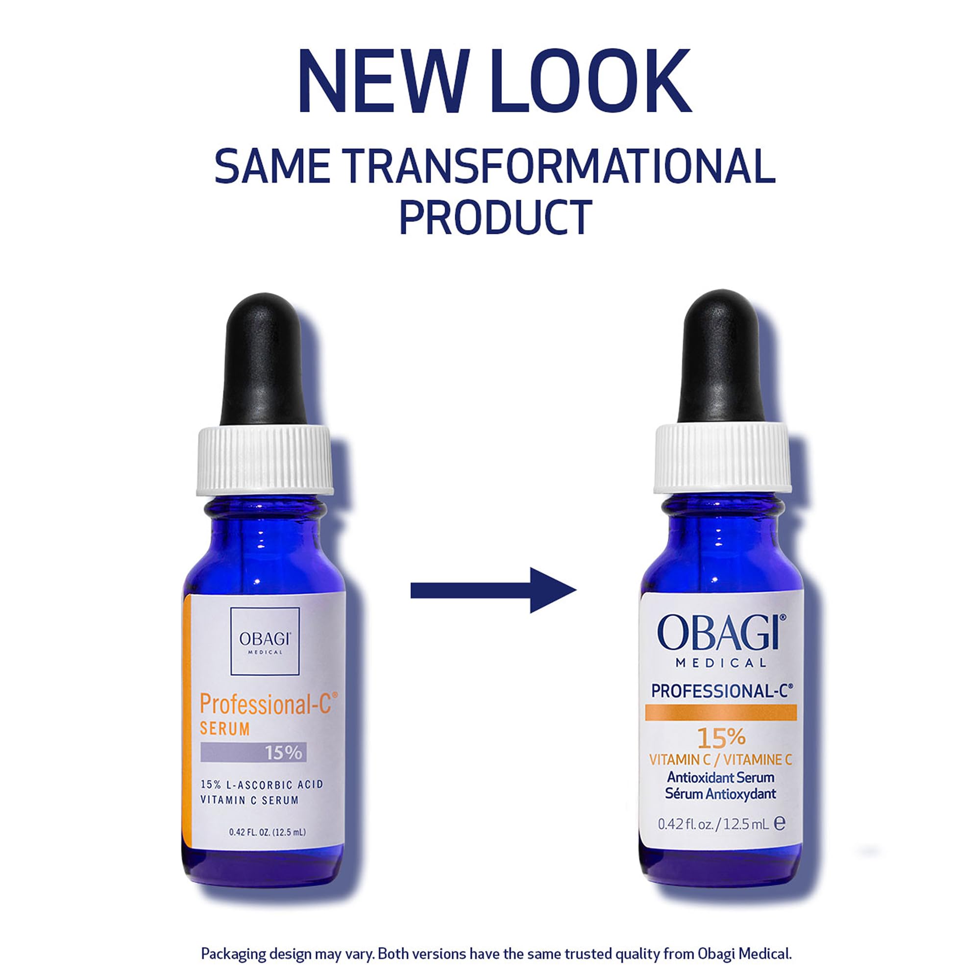 Obagi Medical Pro-C 15% serum, aplicación en la piel mejora luminosidad diaria.