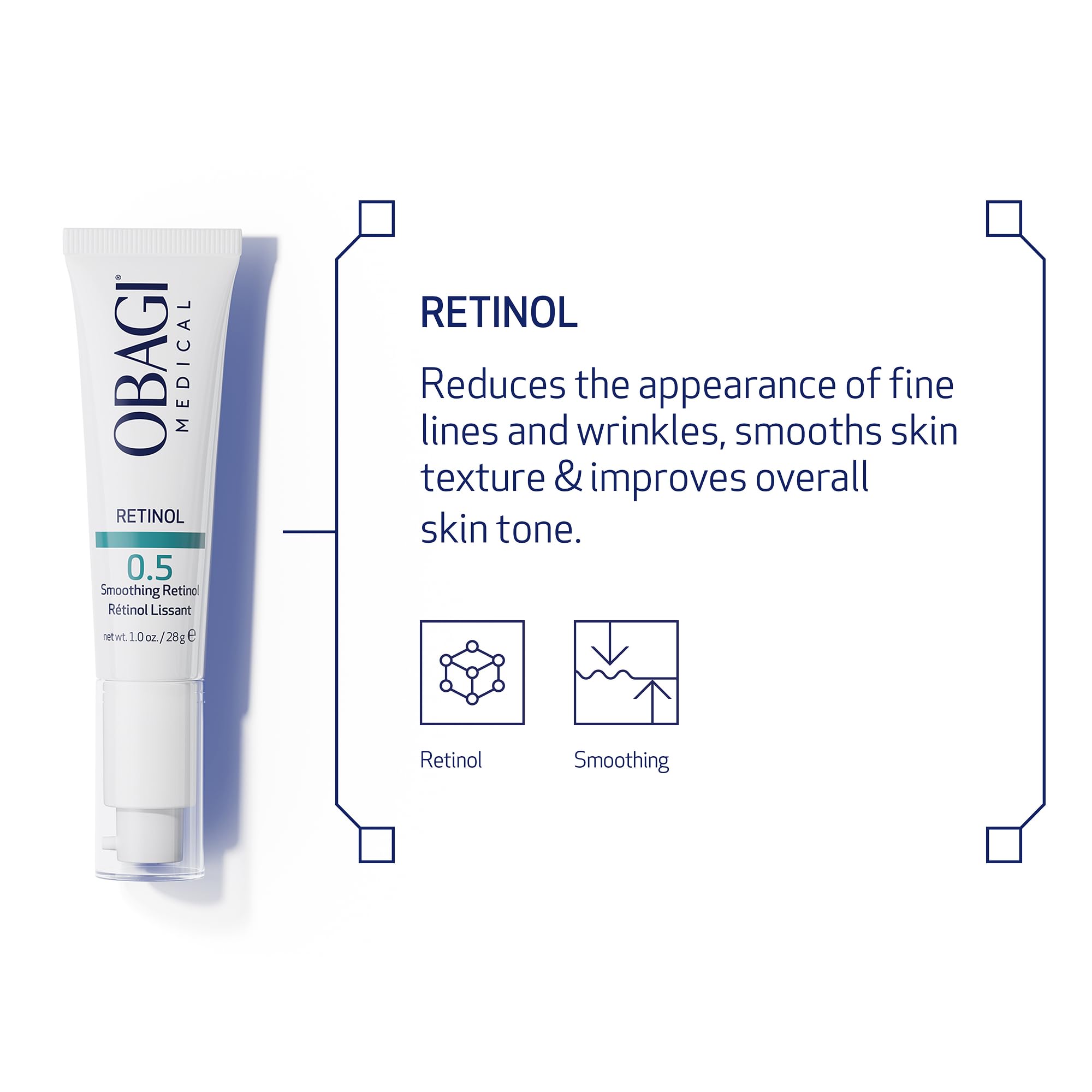 Obagi Medical Rétinol 0,5% Crème – rituel nocturne efficace.