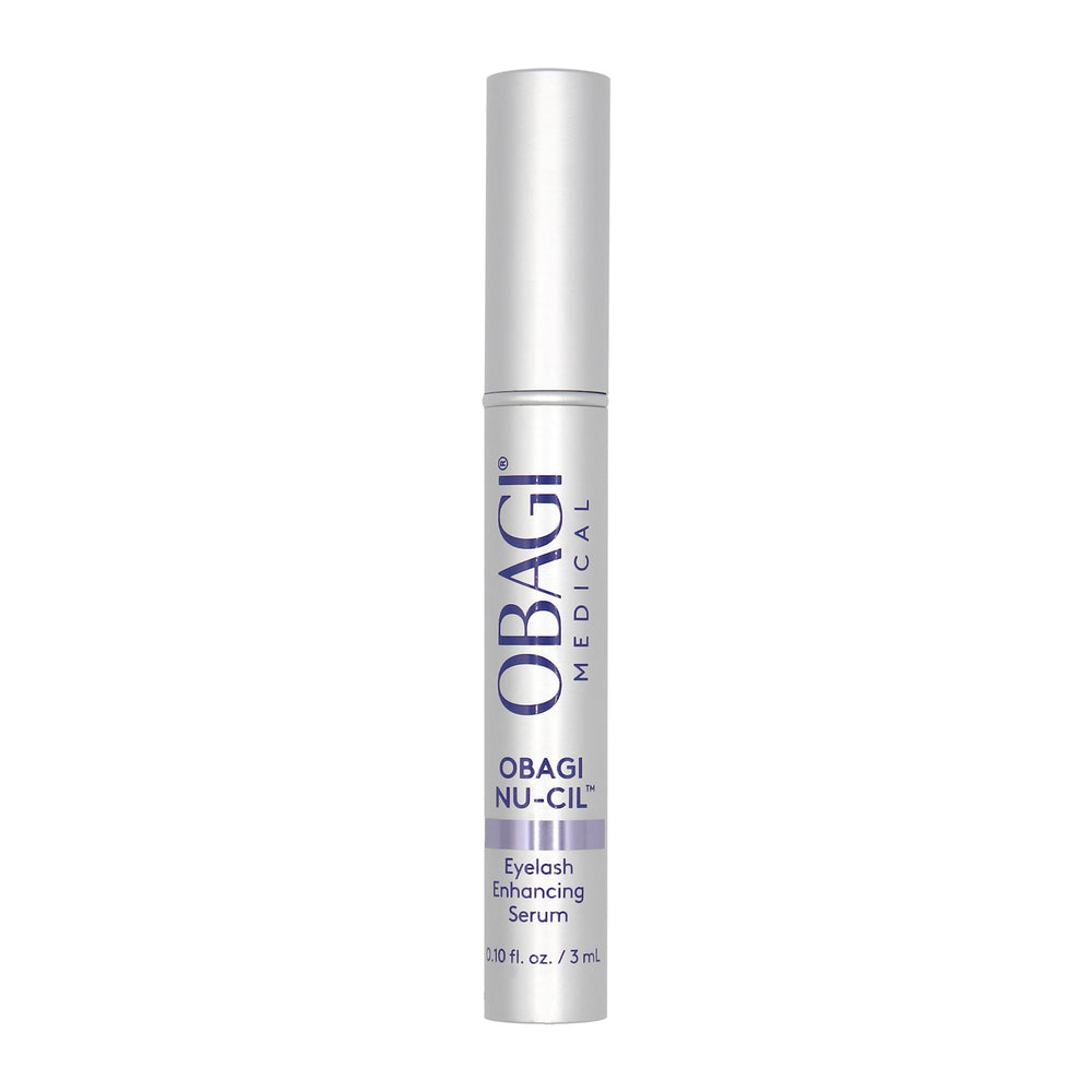 Obagi Nu-Cil Serum: botella del producto para aplicación precisa en pestañas