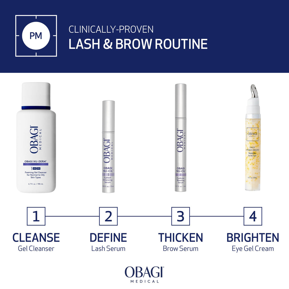 Obagi Nu-Cil Serum: ingrediente compuesto lipido para nutrir pestañas