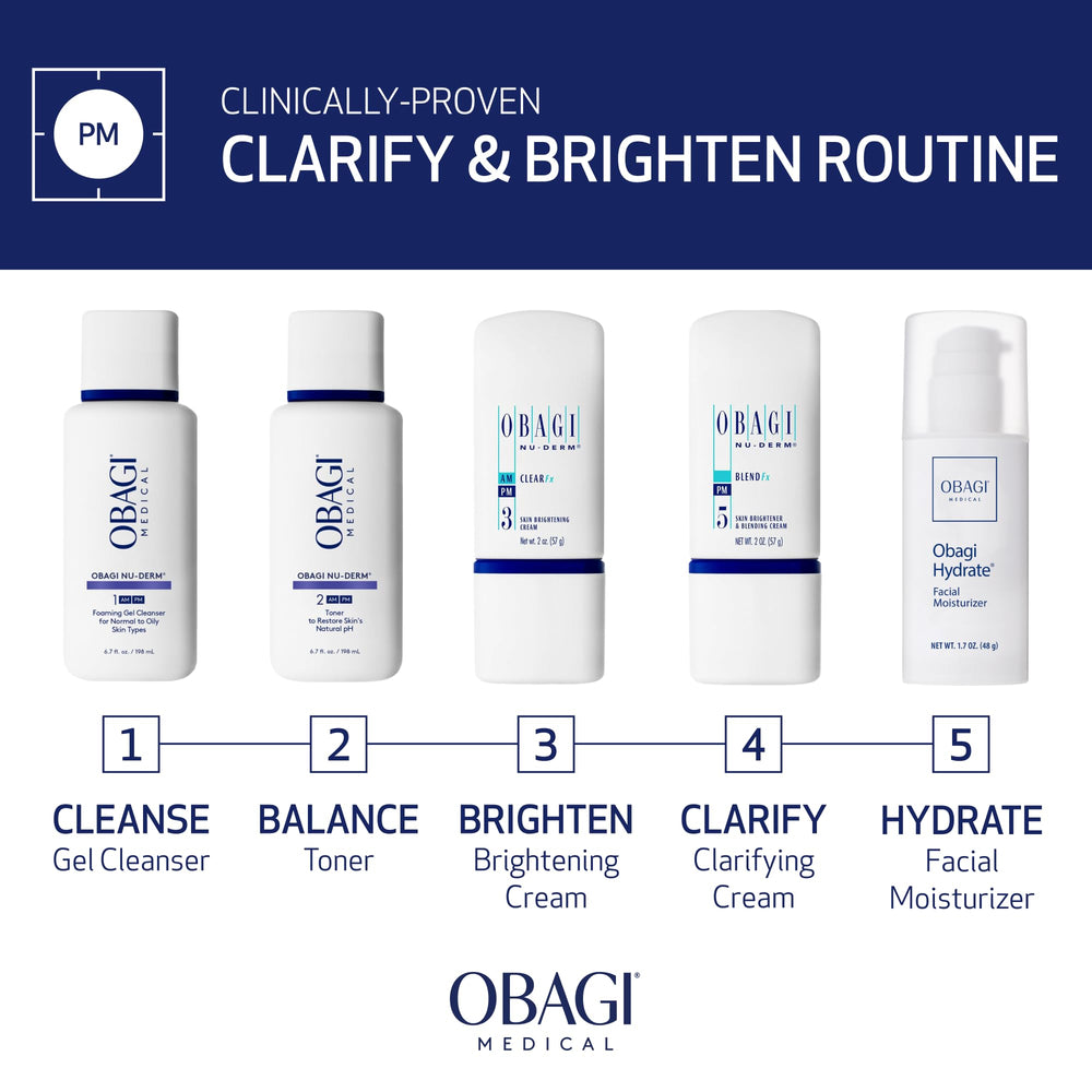 Textura satinada de Obagi Nu-Derm Blend Fx al tacto durante la aplicación.
