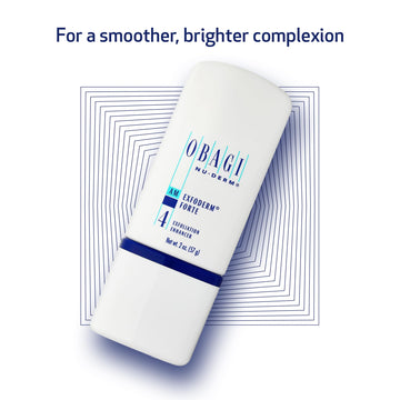 Obagi Nu-Derm Exfoderm Forte, rutina diaria para piel normal a grasa.