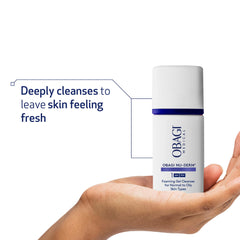 Espuma suave de Obagi Nu-Derm Gel Espumoso para limpiar impurezas
