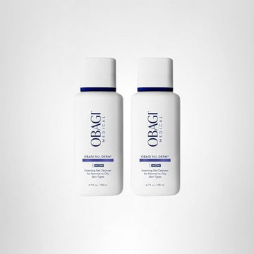 Obagi Nu-Derm Gel Espumoso sin irritantes: opción suave para piel sensible y grasa.