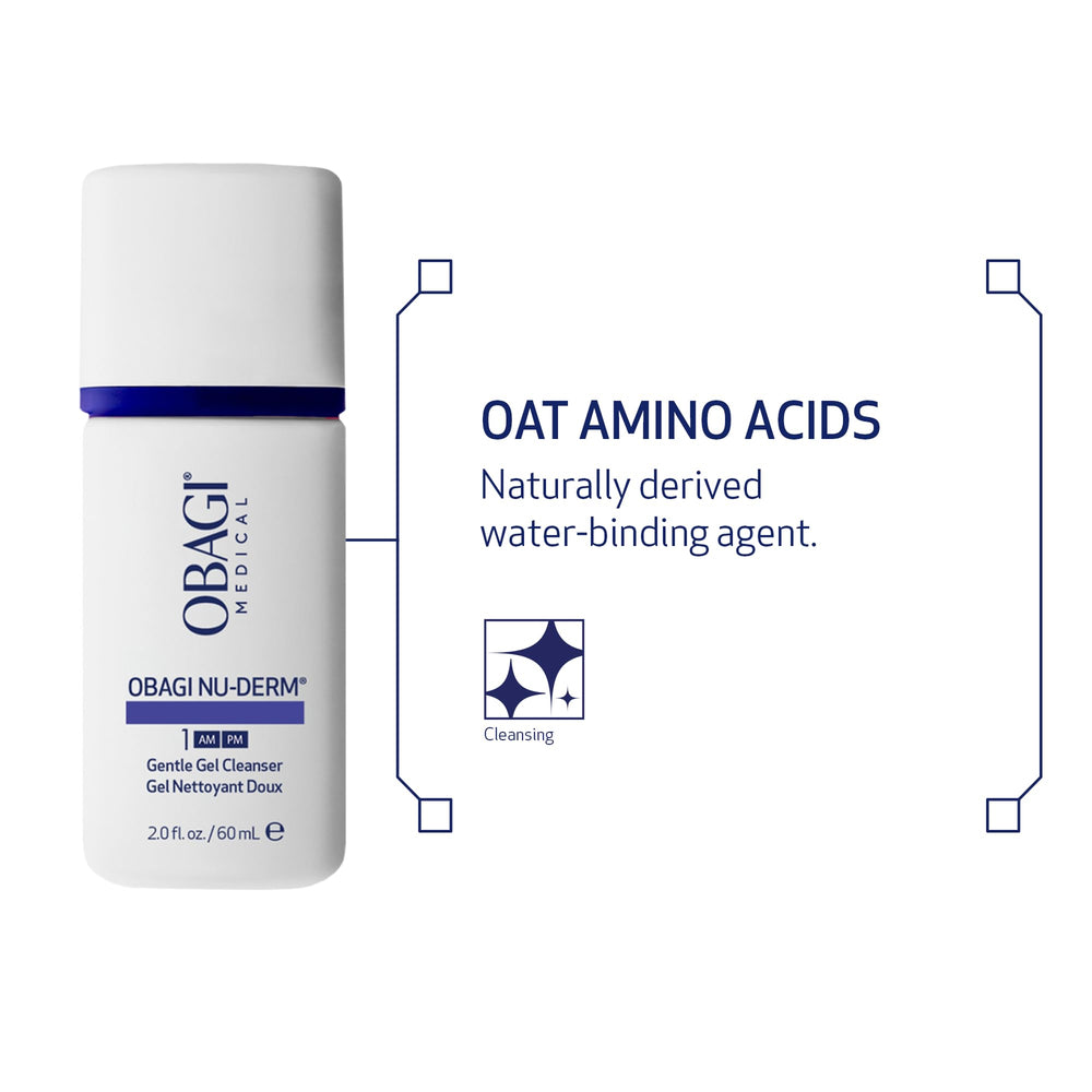 Obagi Nu-Derm Gentle Cleanser uso diario para piel limpia y fresca