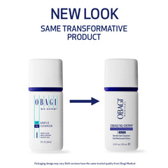 Obagi Nu-Derm Gentle Cleanser frasco con espuma suave para piel normal a seca