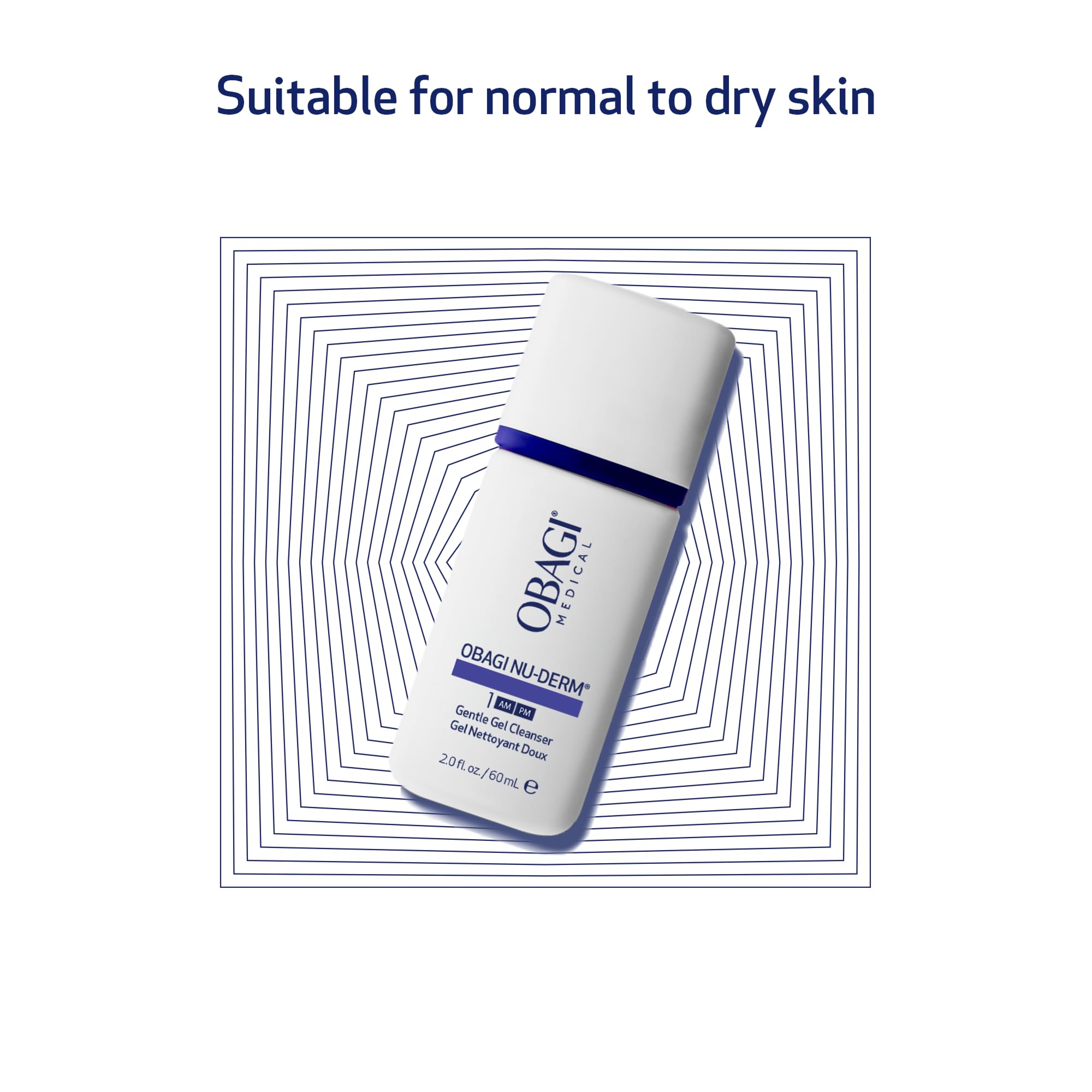 Obagi Nu-Derm Gentle Cleanser con aminoácidos de avena cuida la barrera cutánea