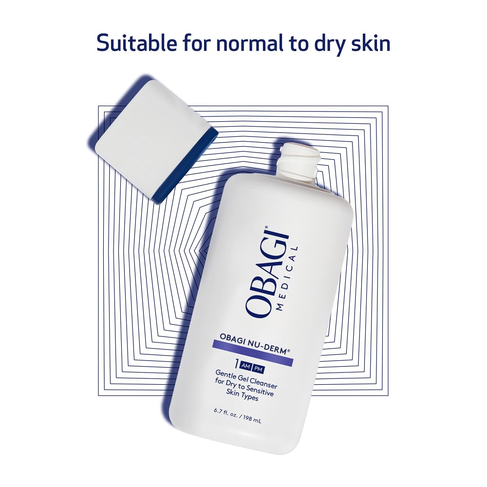 Obagi Nu-Derm Gentle Cleanser lavado diario suave recomendado.