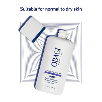 Obagi Nu-Derm Gentle Cleanser lavado diario suave recomendado.