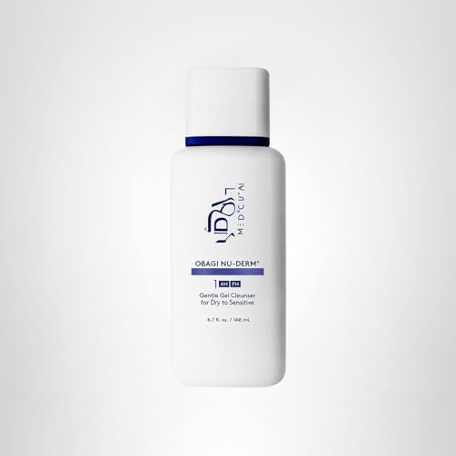 Visage net et prêt à recevoir les soins après Nu-Derm Gentle Cleanser.