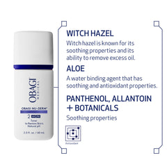 Tónico Obagi Nu-Derm Toner preparando la piel para tratamientos