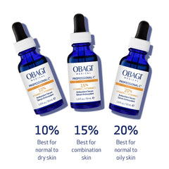 Obagi Professional-C 10% serum brightens under-eye area