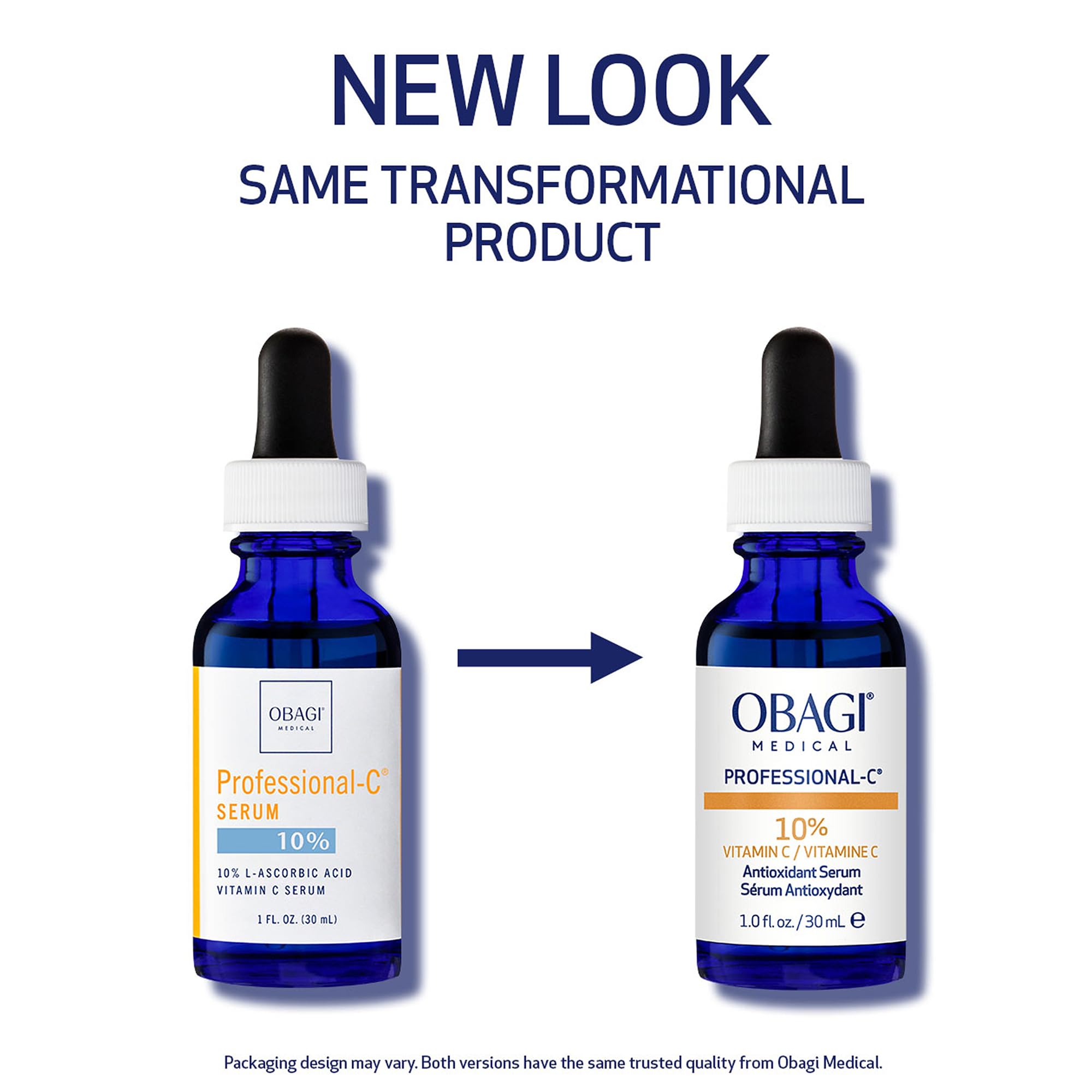 Obagi Professional-C 10% Serum, textura ligera para absorción rápida.
