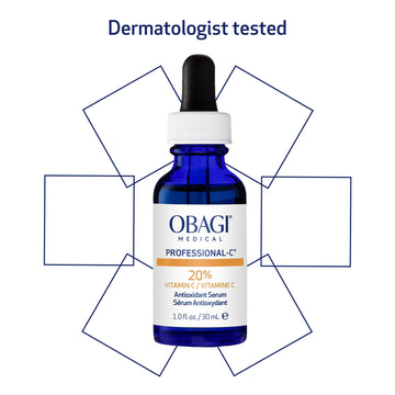 Estudio clínico de Obagi Professional-C 20% Serum respaldando resultados observados.