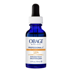 Obagi Professional-C 15% Suero: botella con gota para iluminar el tono de piel.