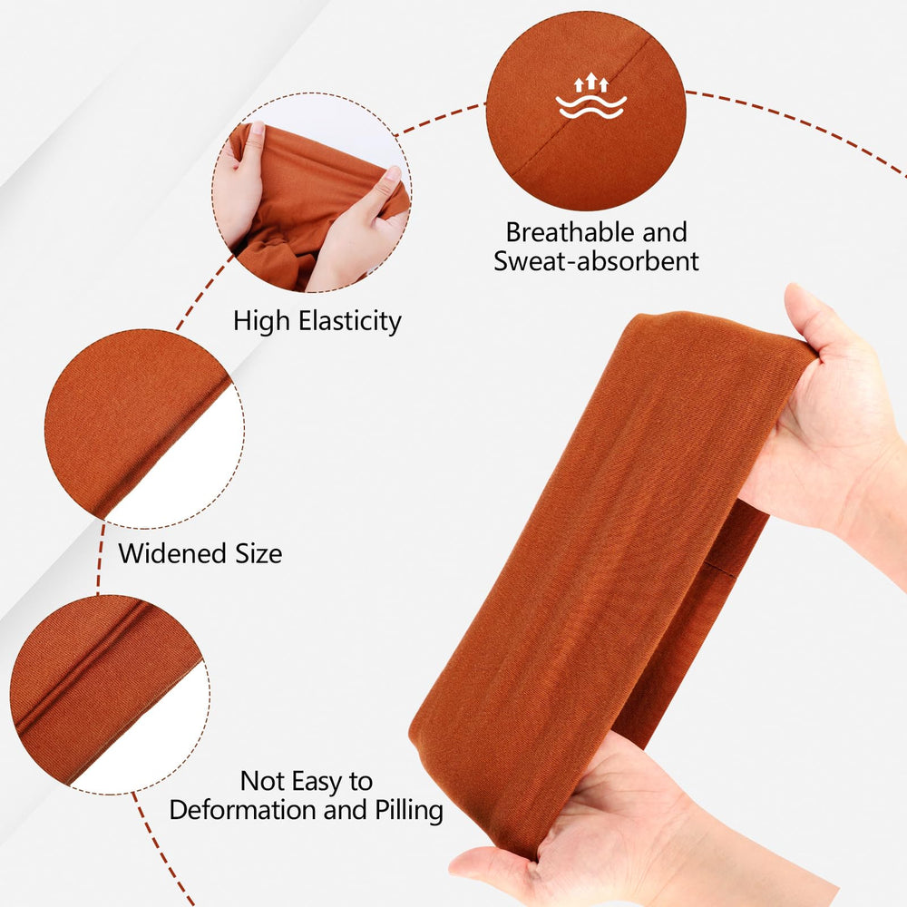 obeoby bandas para cabello multifuncionales para deporte, yoga, carrera y gym